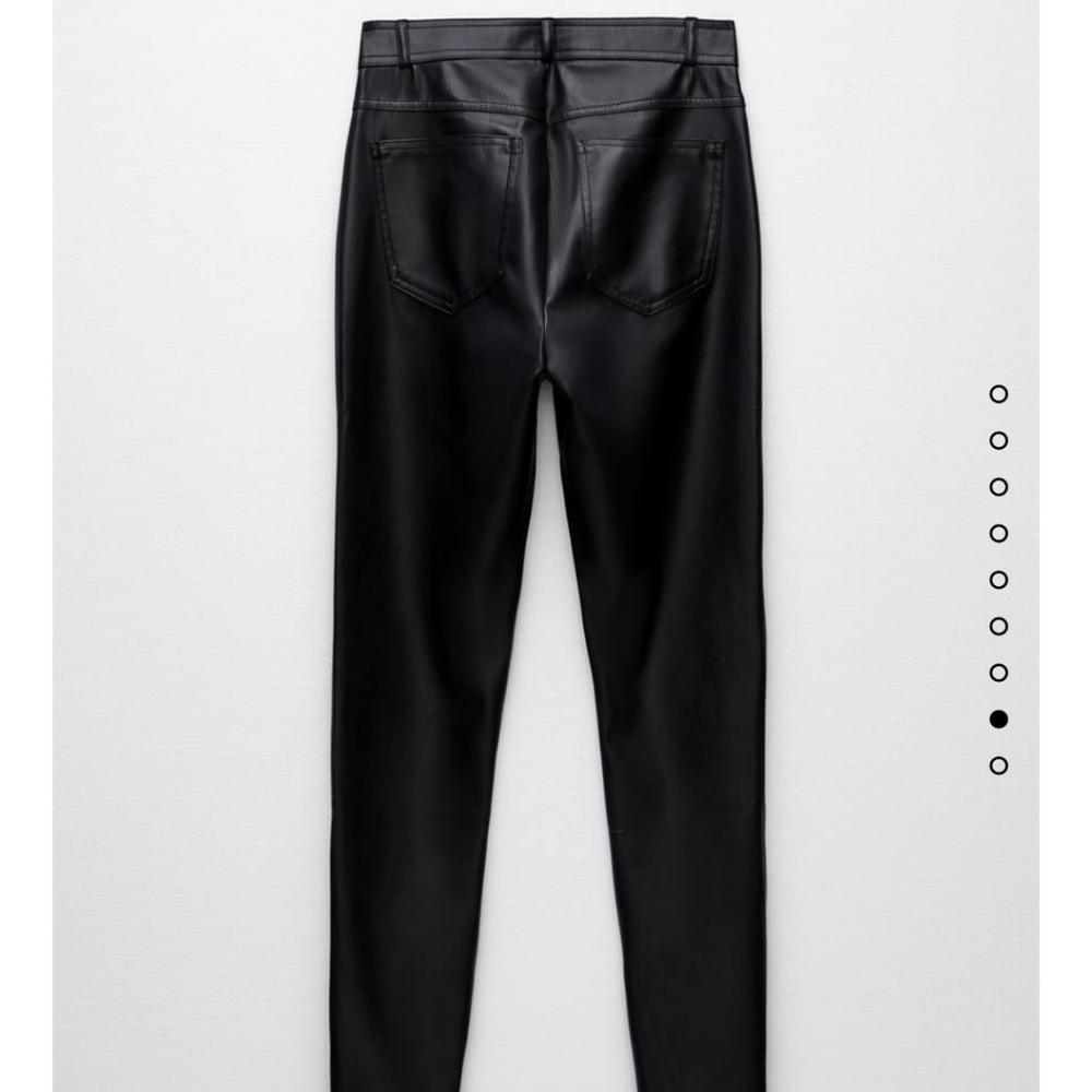 Zara faux leather leggings - Picture 6 of 8